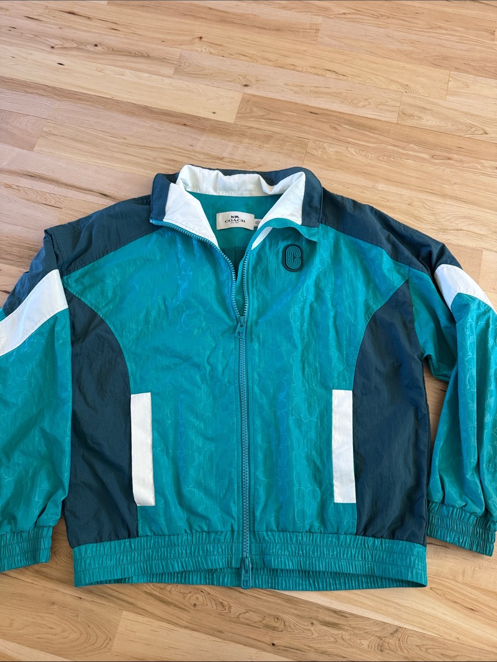 Coach Colorblock Signature Track Jacket-Unisex-L